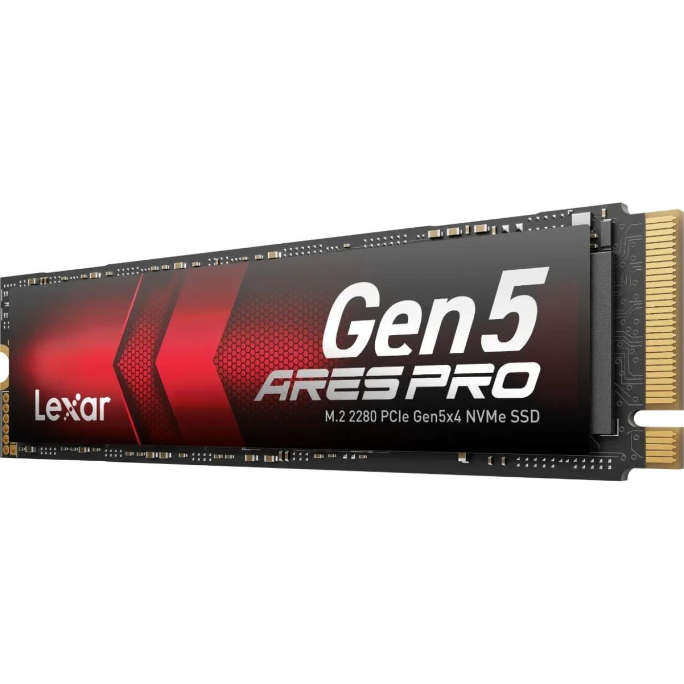 Накопитель SSD m.2 NVMe 1TB LEXAR ARES PRO PCIe 5.0 (LNMAESP001T-RNNNG) U1