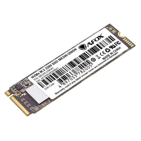 Накопичувач SSD Afox m.2 NVMe 256Gb ME300 M.2 2280 PCIe 3.0x4 3D TLC NAND (ME300-256GN)