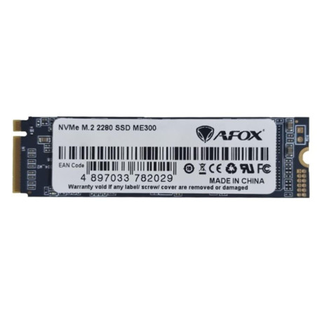 Накопитель SSD Afox m.2 NVMe 512Gb ME300 PCIe 3.0x4 3D TLC NAND (ME300-512GN)