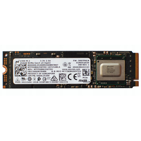 Накопитель SSD Micron M.2 NVMe 256Gb (MTFDHBA256TDV-1AY15ABLA) Б/у
