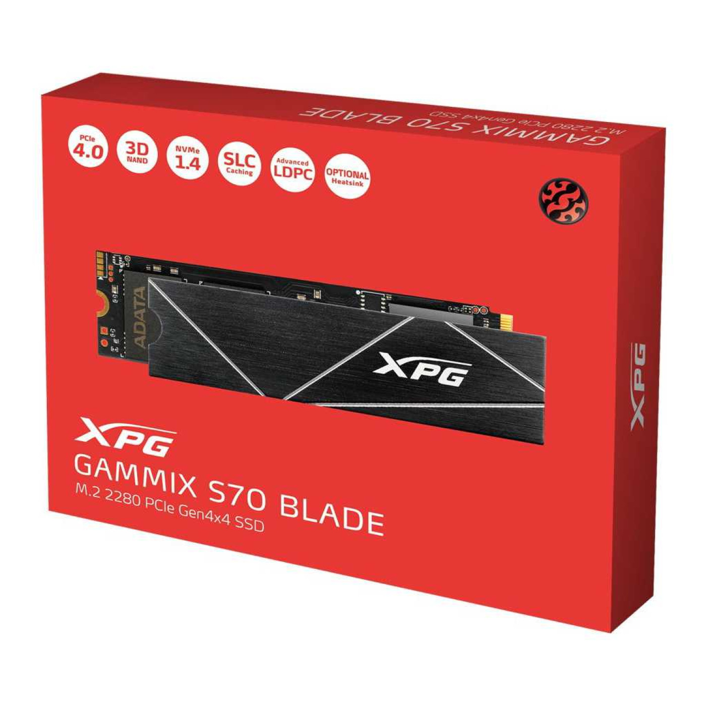 Накопитель SSD Adata m.2 NVMe 1Tb XPG Gammix S70 Blade (AGAMMIXS70B-1T-CS)