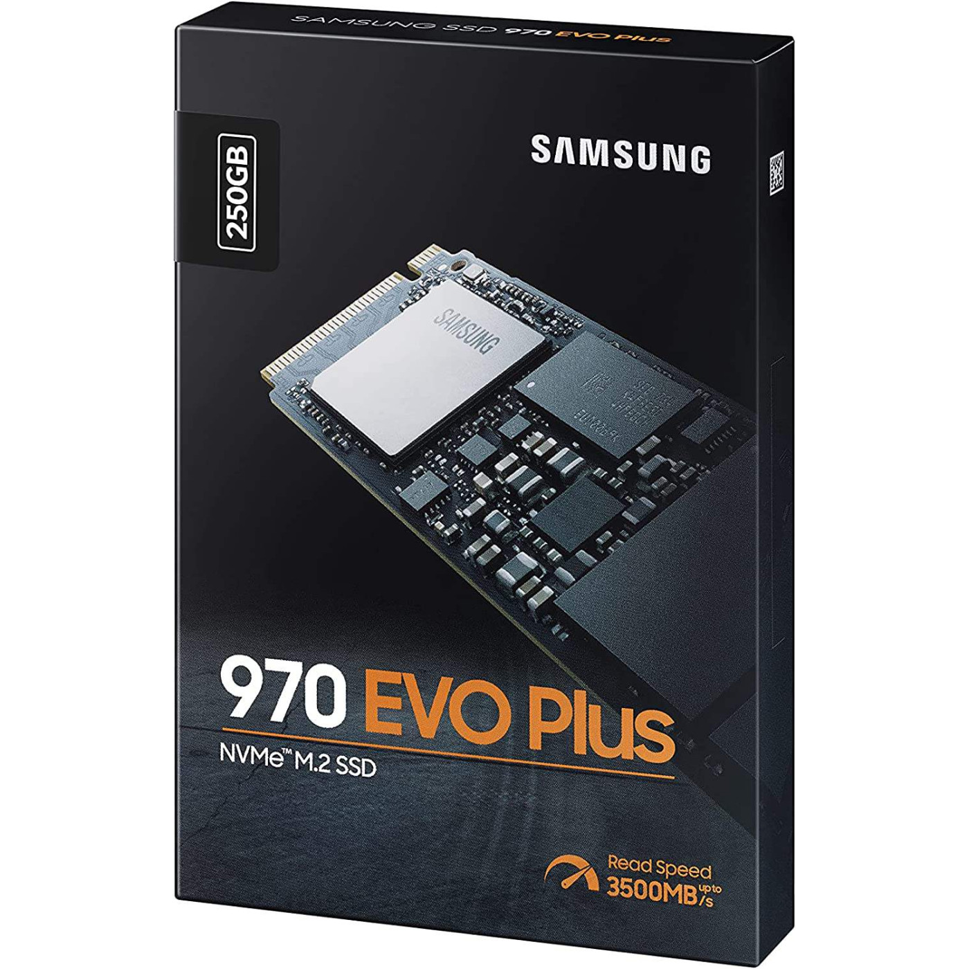 Накопитель SSD Samsung M.2 NVMe 250Gb 970 EVO Plus 240 (MZ-V7S250) Б/у