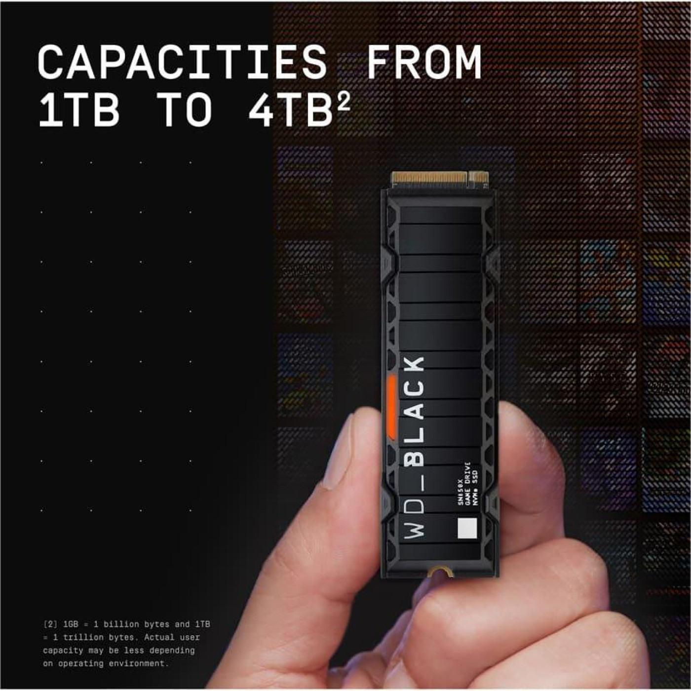 Накопичувач SSD Western Digital m.2 NVMe 2TB WD Black SN850X HeatSink (WDS200T2XHE-00BCA0)