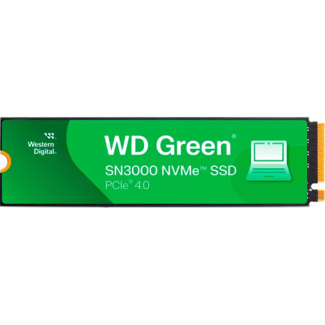 Накопичувач SSD Western Digital m.2 NVMe 1TB WD Green SN3000 PCIe Gen4x4 (WDS100T4G0E-00CPS0)