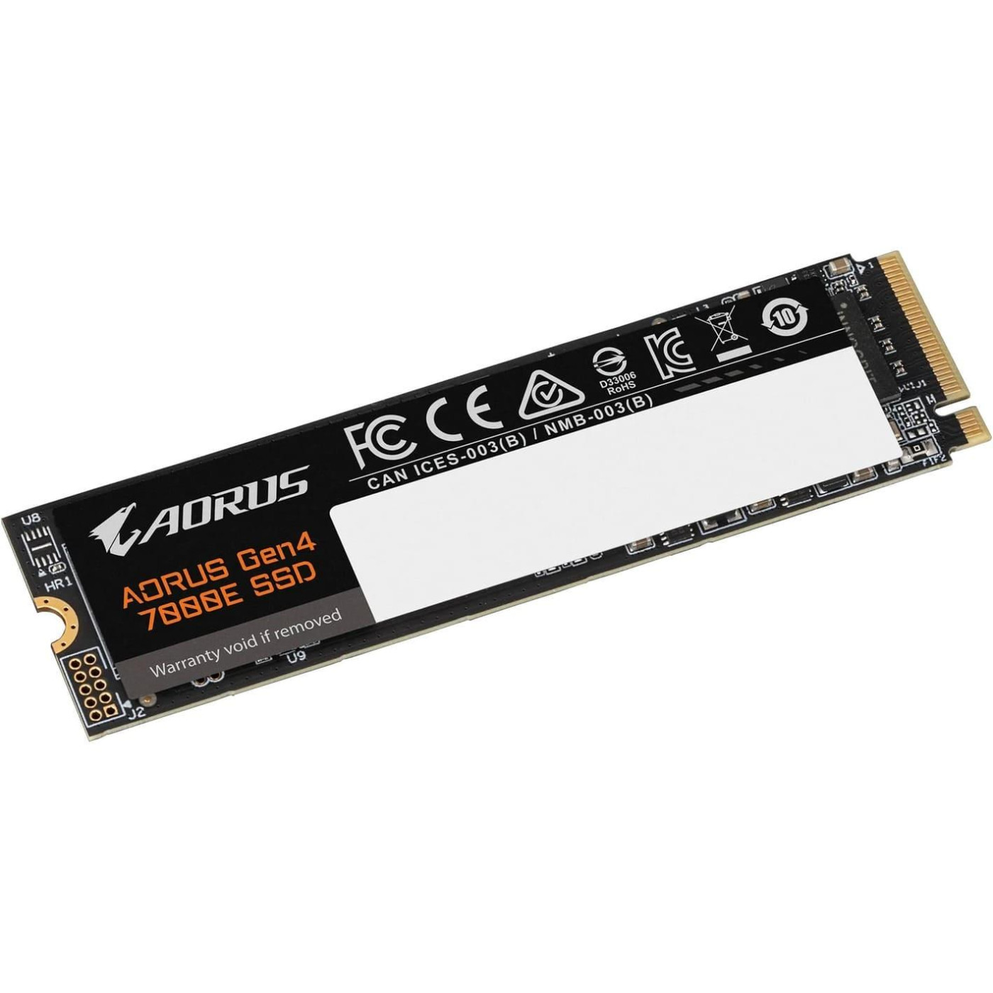 Накопитель SSD GIGABYTE m.2 NVMe 2TB Aorus 7000E PCIe 4.0x4 (AG470E2TB)