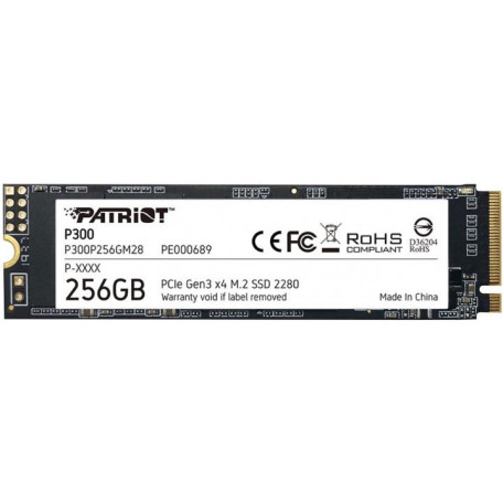 Накопичувач SSD Patriot m.2 NVMe 256Gb P300 250 240 (P300P256GM28)