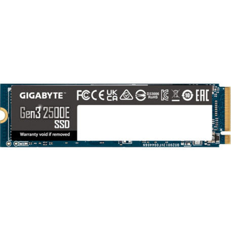 Накопичувач SSD Gigabyte m.2 NVMe 500GB 2500E PCIe 3.0 480 512 (G325E500G)