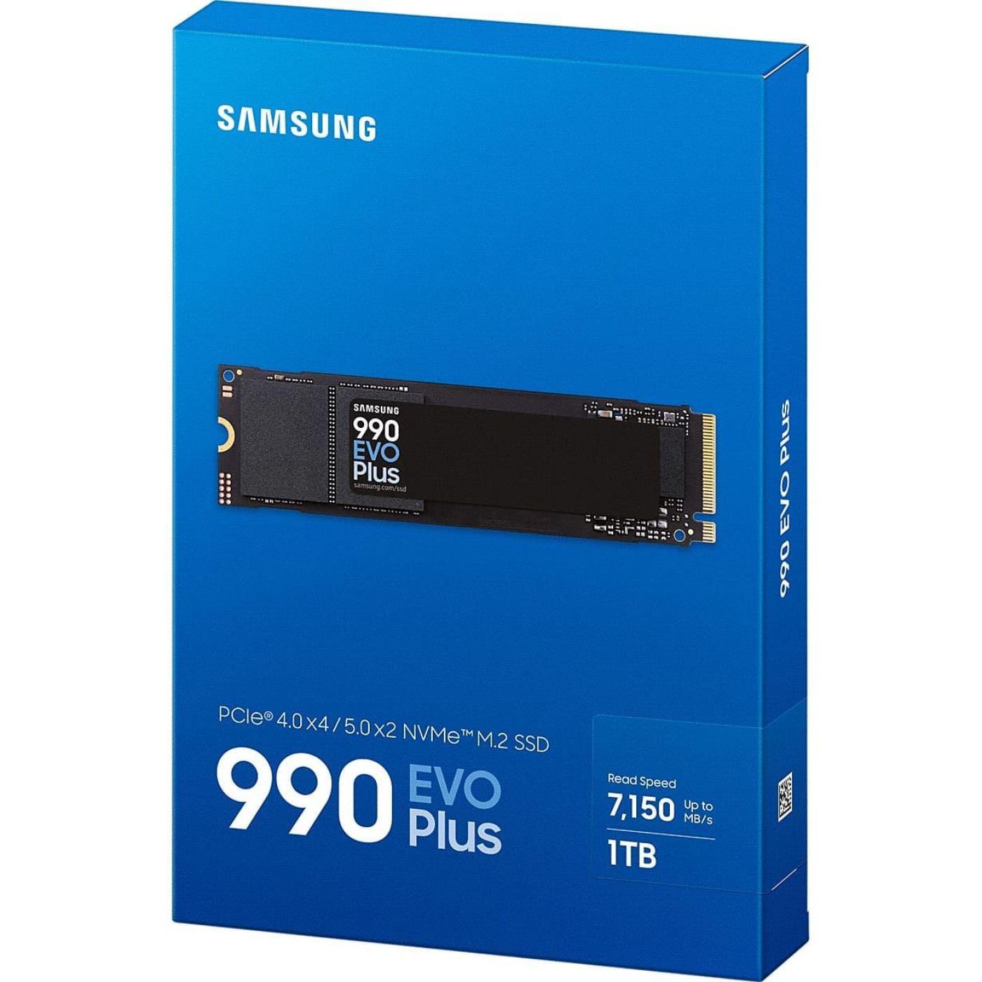 Накопичувач SSD Samsung m.2 NVMe 1TB 990 EVO PLUS PCI-E 5.0 (MZ-V9S1T0BW)