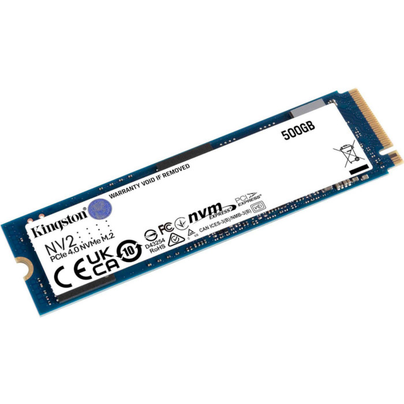 Накопитель SSD Kingston m.2 NVMe 500GB NV2 480 512 (SNV2S/500G) Б/у