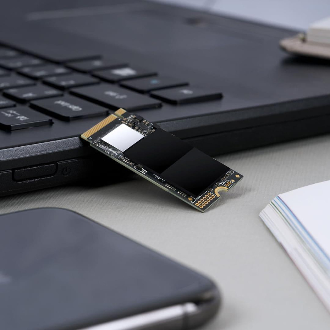Накопитель SSD Transcend m.2 NVMe 256GB 2242 PCIe 4.0x4 3D TLC DRAM-less (TS256GMTE410S) (TS256GMTE410S_)