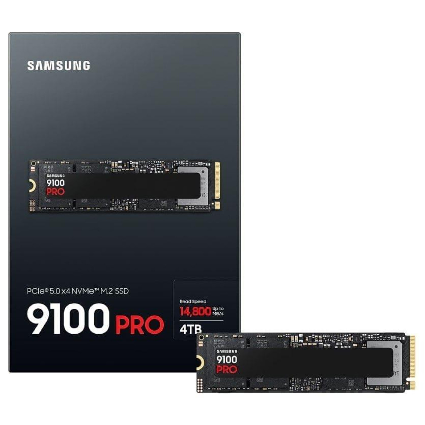 Накопичувач SSD Samsung m.2 NVMe 4TB 9100 PRO V-NAND TLC (MZ-VAP4T0BW)