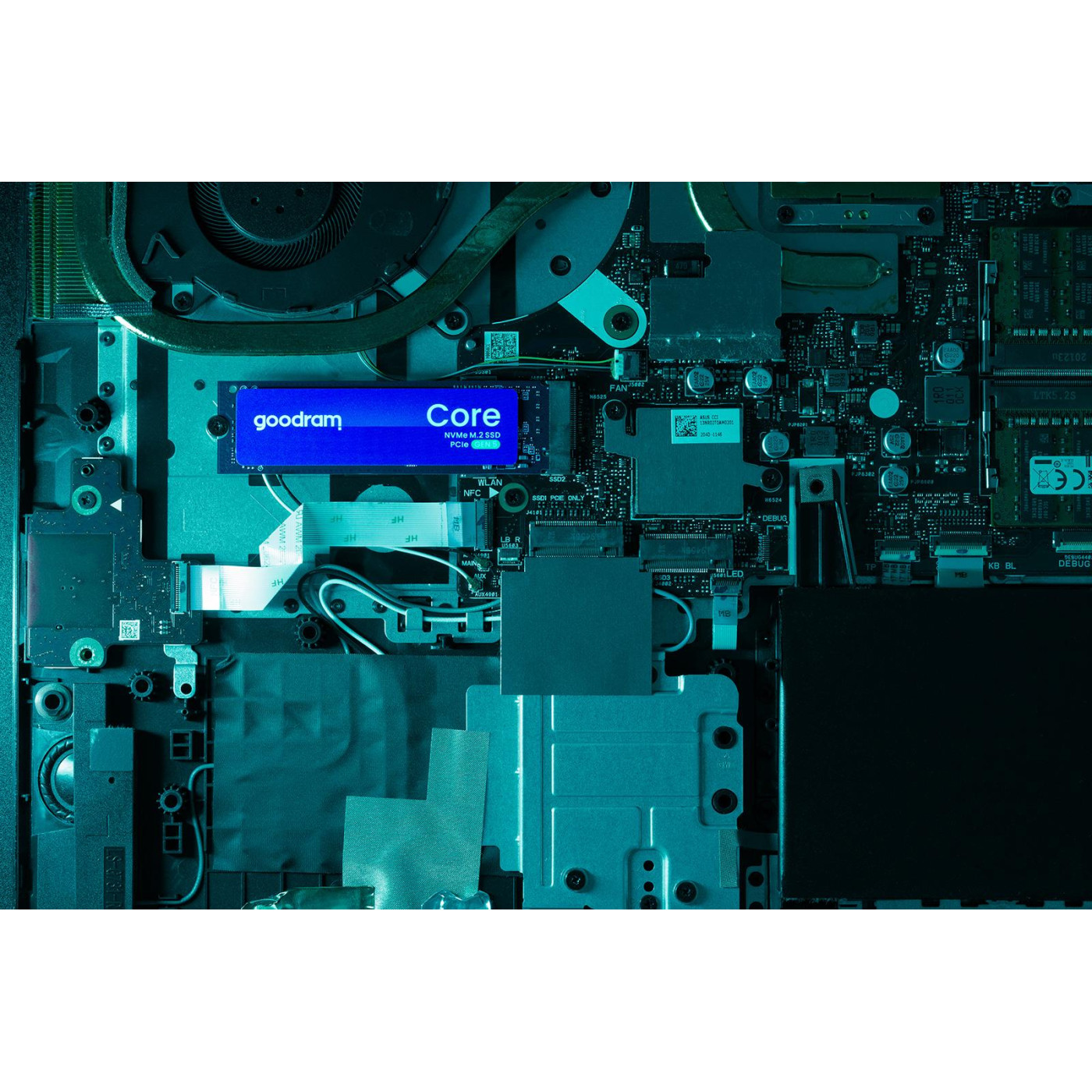 Накопитель SSD GoodRam m.2 NVMe 2TB Core PCIe 5.0 x4 3D NAND (SSDR-GRC01-2K0-80)