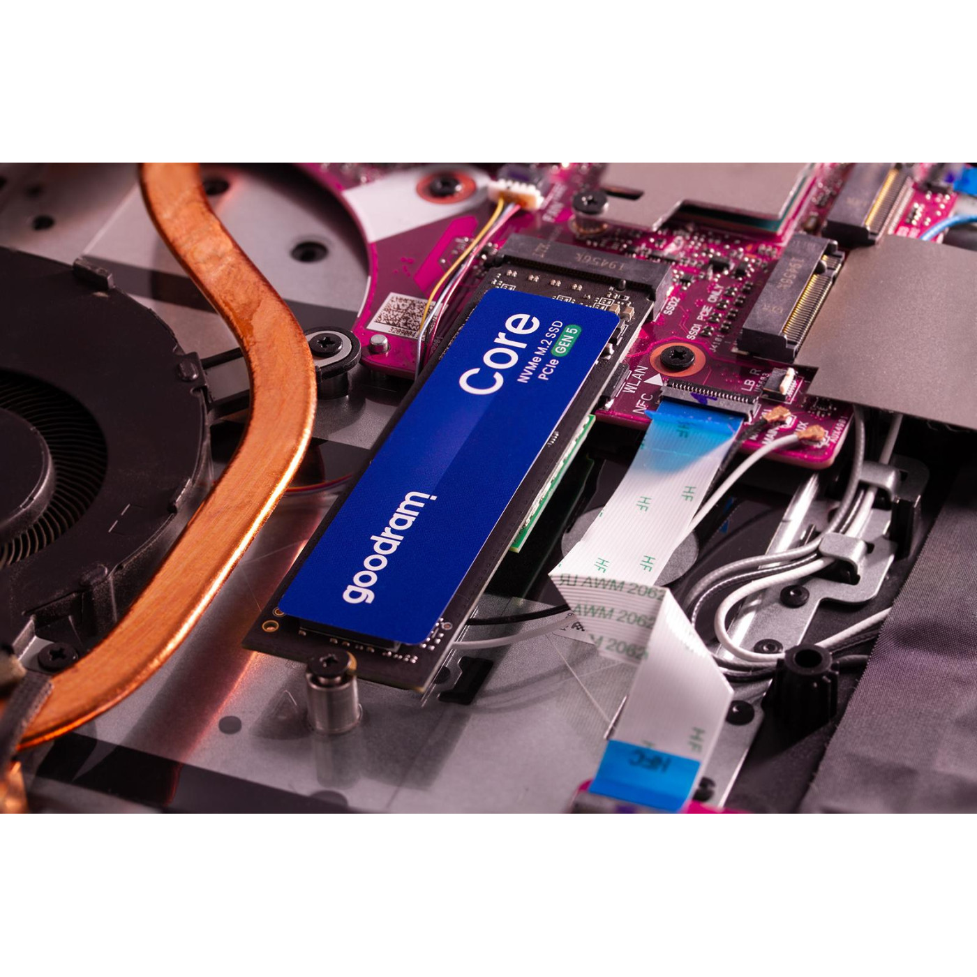 Накопитель SSD GoodRam m.2 NVMe 2TB Core PCIe 5.0 x4 3D NAND (SSDR-GRC01-2K0-80)