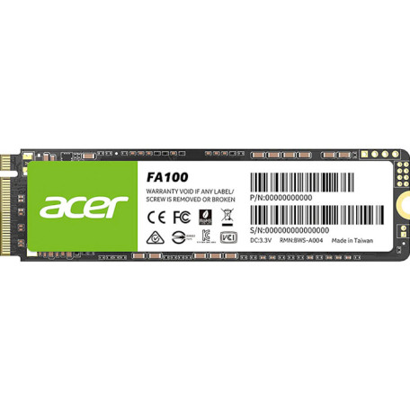 Накопичувач SSD Acer m.2 NVMe FA100 512GB PCIe 3.0 (BL.9BWWA.119)