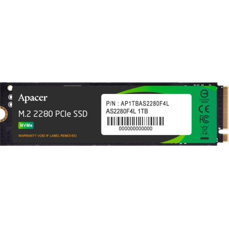 Накопичувач SSD Apacer m.2 NVMe 1TB PCIe 5.0x4 3D Nand (AP1TBAS2280F4L-1)
