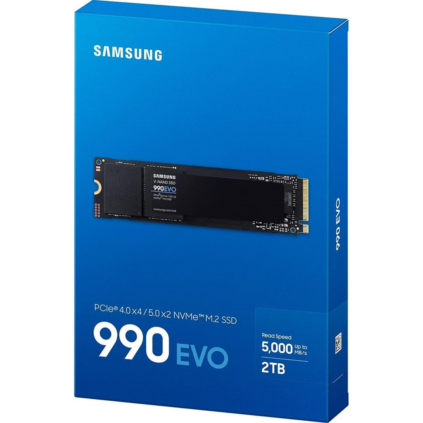Накопитель SSD Samsung m.2 NVMe 2TB 990 EVO PCIe 4.0 (MZ-V9E2T0BW)