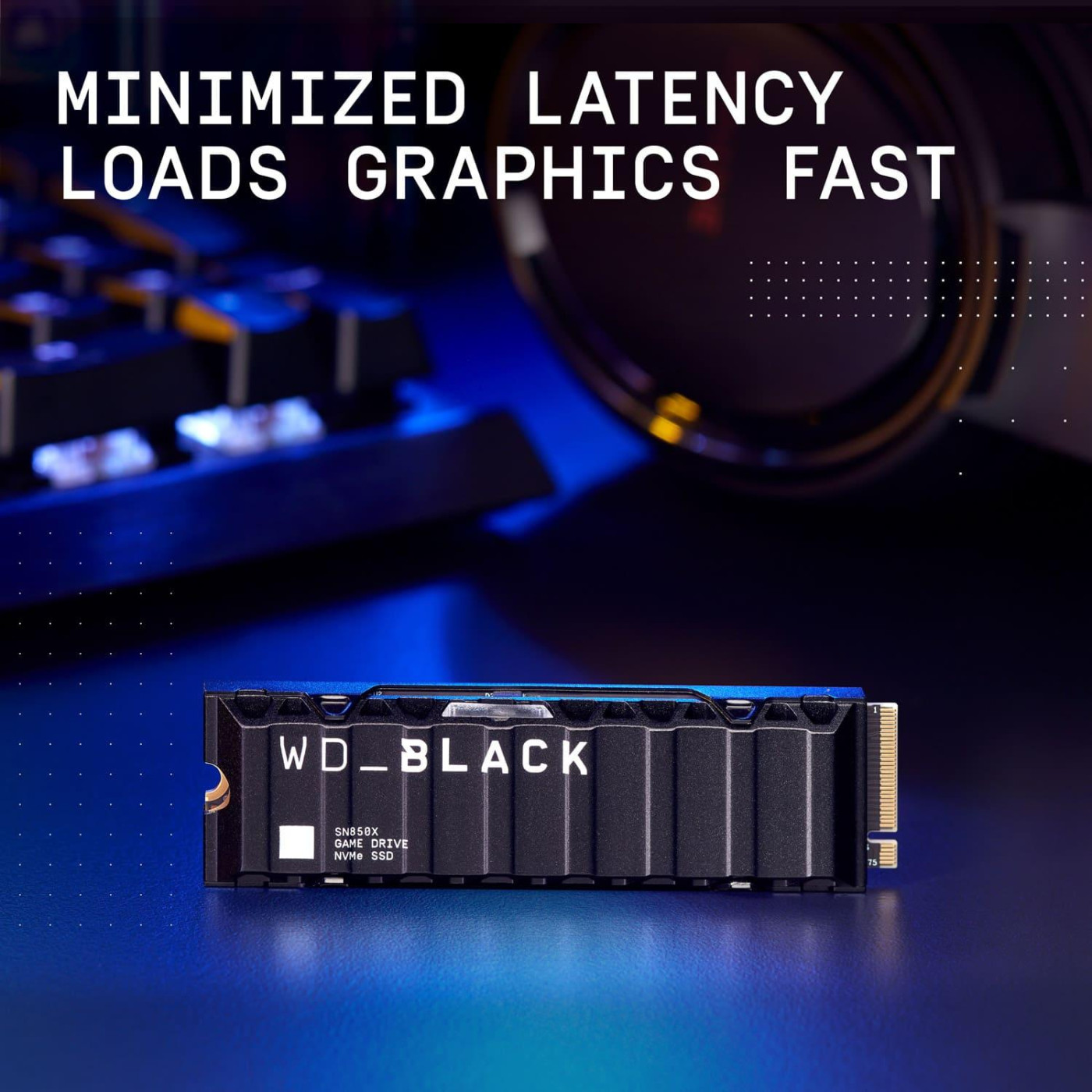 Накопичувач SSD Western Digital m.2 NVMe 4TB SN850X Black (WDS400T2XHE-00BCA0)