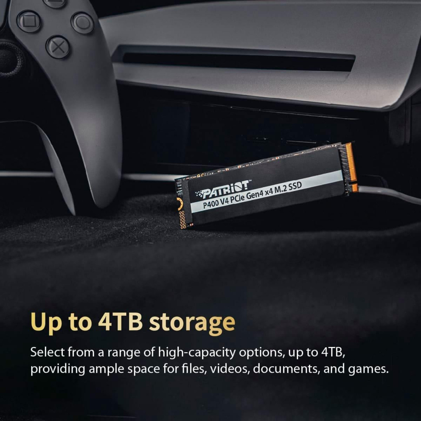 Накопичувач SSD Patriot m.2 NVMe 500GB P400 V4 PCIe 4.0 x4 TLC 512 480 (P400VP500GM28H)