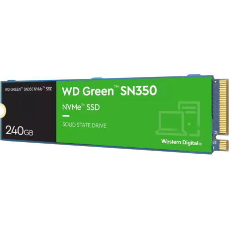 Накопичувач SSD Western Digital m.2 NVMe 500GB 2280 SN350 480 512 (WDS500G2G0C)