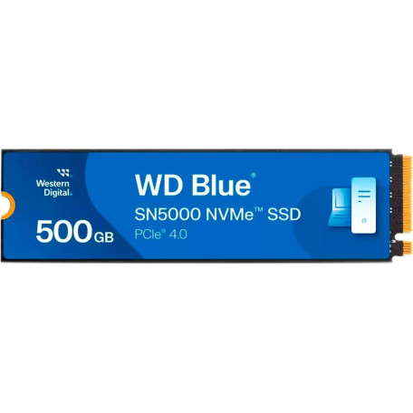 Накопичувач SSD Western Digital m.2 NVMe 500GB WD BLUE SN5000 512 480 (WDS500G4B0E)
