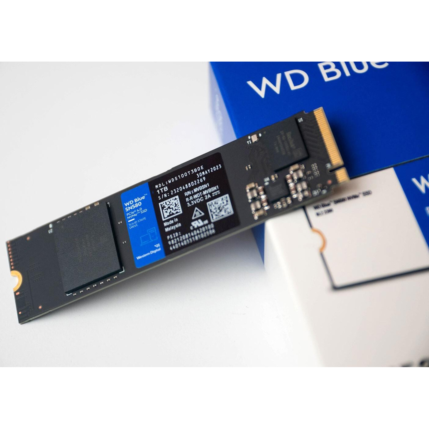 Накопичувач SSD Western Digital m.2 NVMe 1TB BLUE SN580 WDS100T3B0E (WDS100T3B0E)