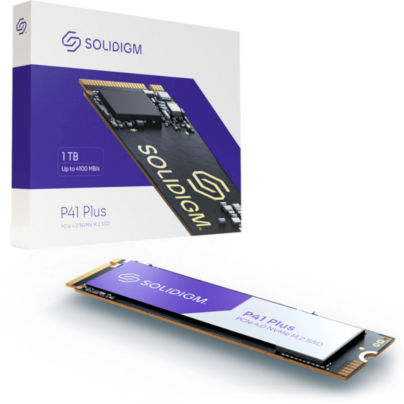 Накопитель SSD Solidigm m.2 NVMe 1TB P41 PLUS (SSDPFKNU010TZX1)