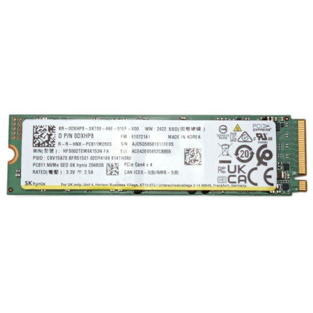 Накопитель SSD Hynix m.2 NVMe 2Tb SKHynix (HFS002TEM9X153N FA) Б/у