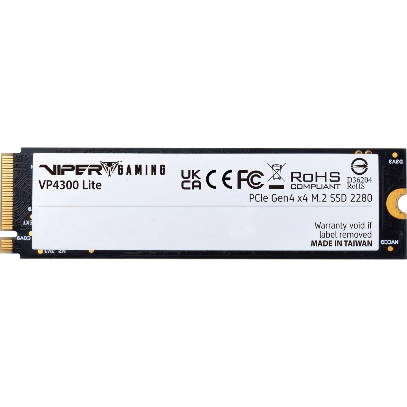 Накопитель SSD Patriot m.2 NVMe 4TB Viper VP4300 Lite (VP4300L4TBM28H)