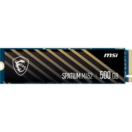 Накопичувач SSD MSI m.2 NVMe 500GB Spatium M452 PCIe 4.0 x4 3D NAND TLC (S78-440K210-P83)