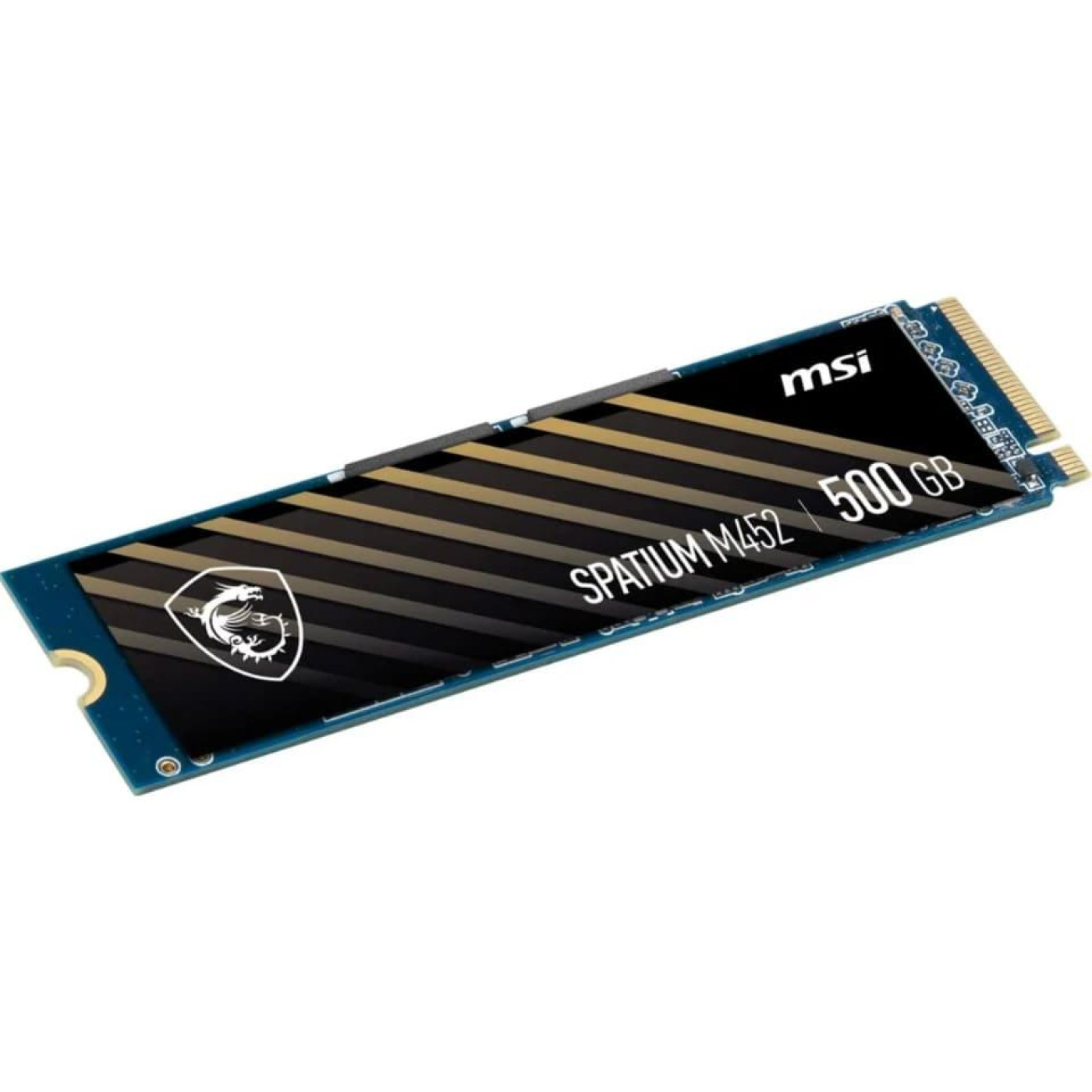 Накопичувач SSD MSI m.2 NVMe 500GB Spatium M452 PCIe 4.0 x4 3D NAND TLC (S78-440K210-P83)