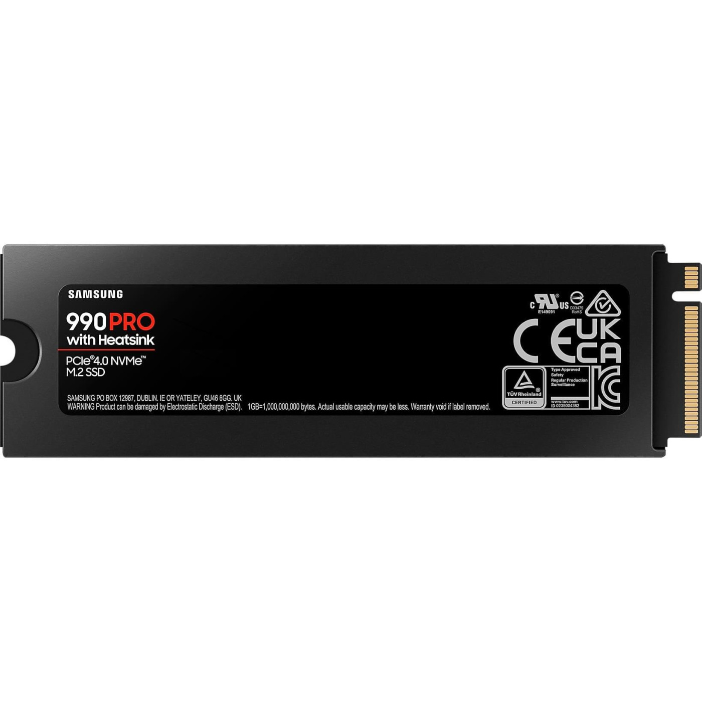 Накопичувач SSD Samsung m.2 NVMe 4TB 990 PRO (MZ-V9P4T0CW)
