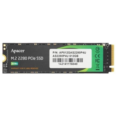 Накопичувач SSD Apacer m.2 NVMe 512GB 480 500 (AP512GAS2280P4U-1)