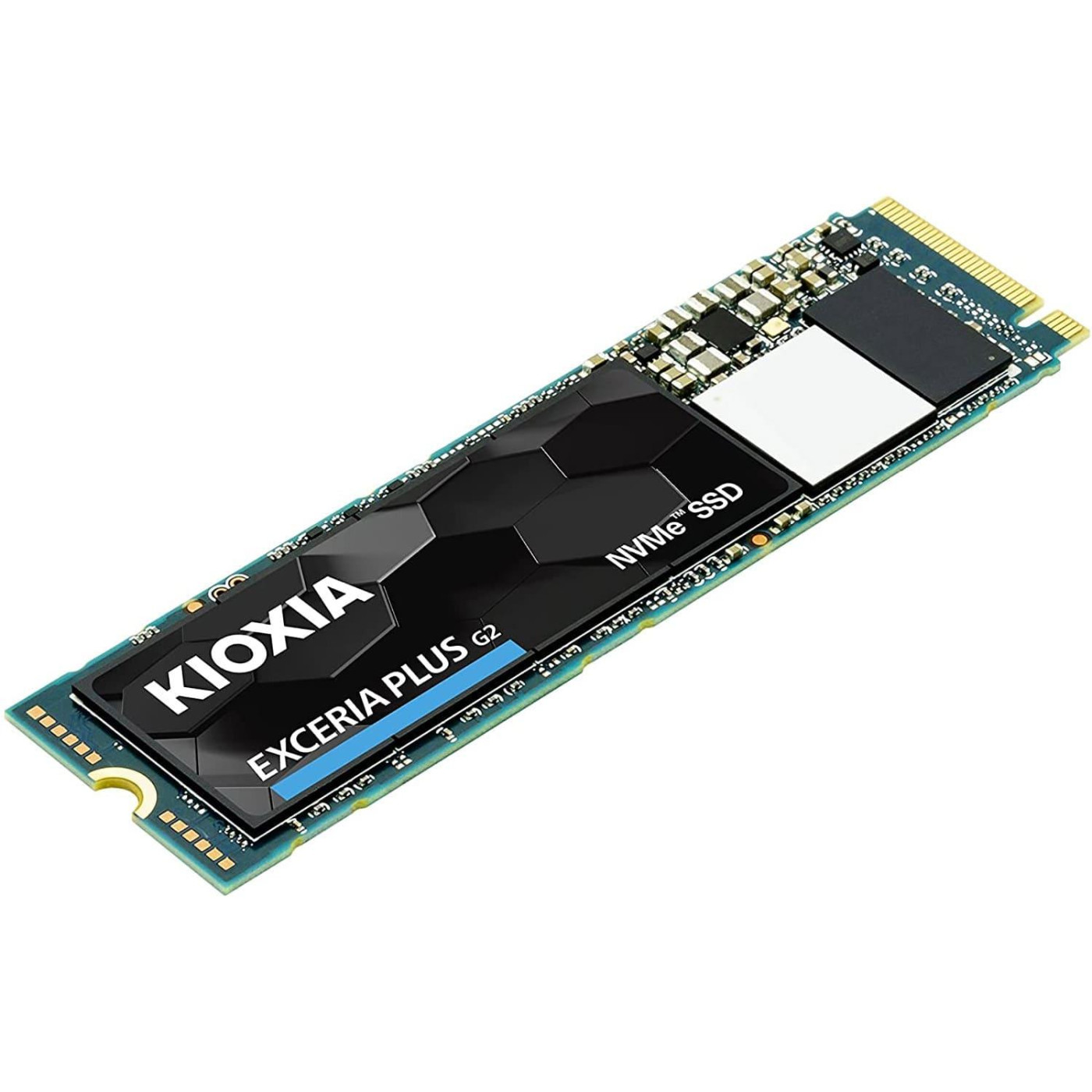 Накопичувач SSD Kioxia SSD 2TB Exceria Plus G2 M.2 2280 NVMe PCIe Gen3x4, Retail (LRD20Z002TG8#)