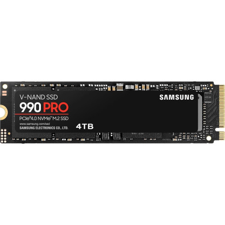 Накопичувач SSD Samsung m.2 NVMe 4TB 990 PRO V-NAND TLC PCI-E 4.0 x4 (MZ-V9P4T0BW)