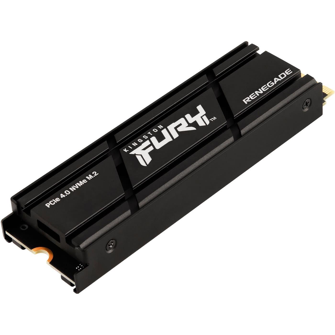 Накопичувач SSD Kingston Fury m.2 NVMe 1TB Renegade + радіатор 960 1024 (SFYRSK/1000G)