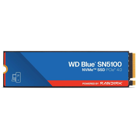 Накопичувач SSD Western Digital m.2 NVMe 4TB WD Blue SN5100 PCIe 4.0x4 (WDS400T5B0E-00CPE0)