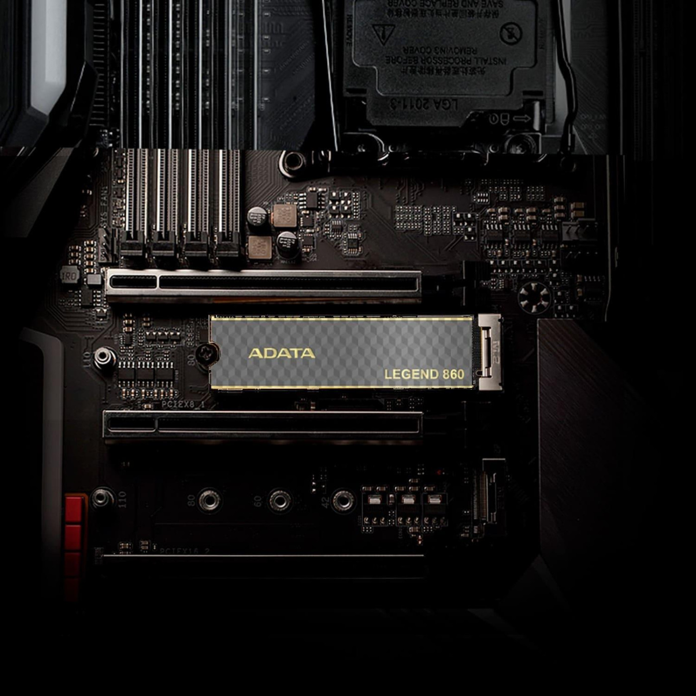 Накопичувач SSD Adata m.2 NVMe 1TB LEGEND PCIe 4.0x4 (SLEG-860-1000GCS)