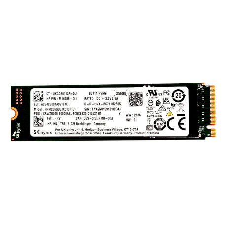 Накопичувач SSD Hynix m.2 NVMe 256GB SK BC711 250 240 (HFM256GD3JX013N BC) Б/в