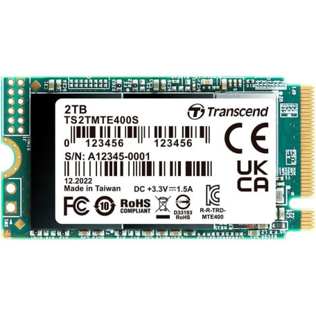Накопичувач SSD Transcend m.2 NVMe 2TB MTE400S (TS2TMTE400S) (FFMSTR02161)