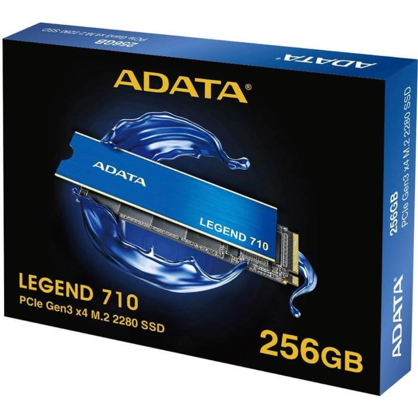Накопичувач SSD Adata m.2 NVMe 256GB Legend 710 PCIe 3.0 250 256 (ALEG-710-256GCS)