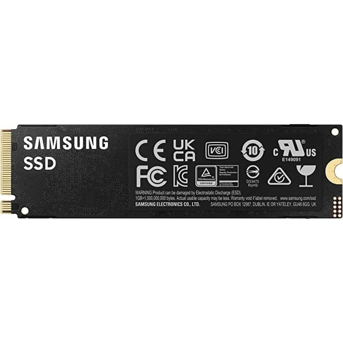 Накопитель SSD Samsung m.2 NVMe 1TB 990 Pro TLC 7450/6900MB/s 960 1024 (MZ-V9P1T0BW)