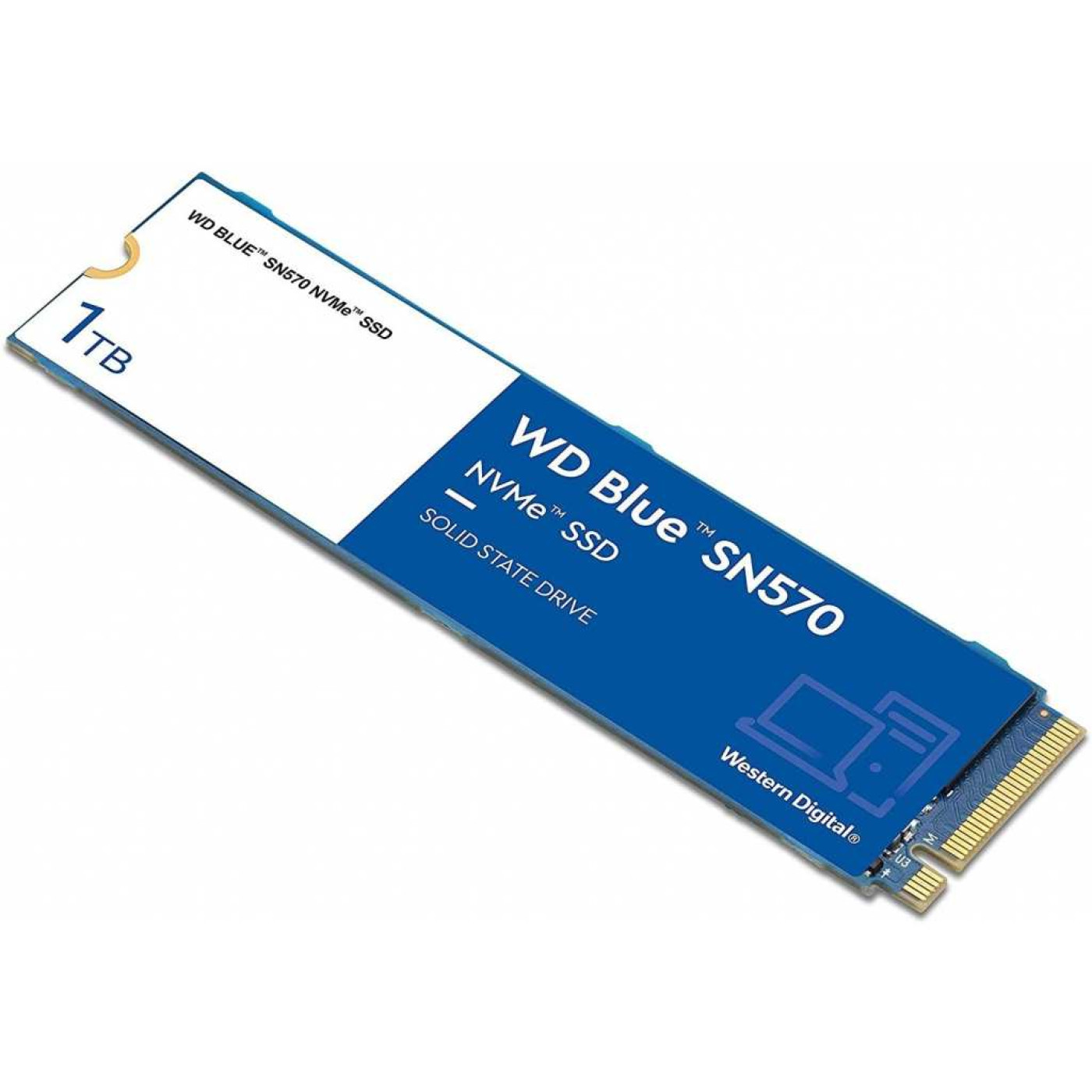 Накопичувач SSD Western Digital m.2 NVMe 1Tb WD Blue SN570 960 1024 (WDS100T3B0C) Б/в