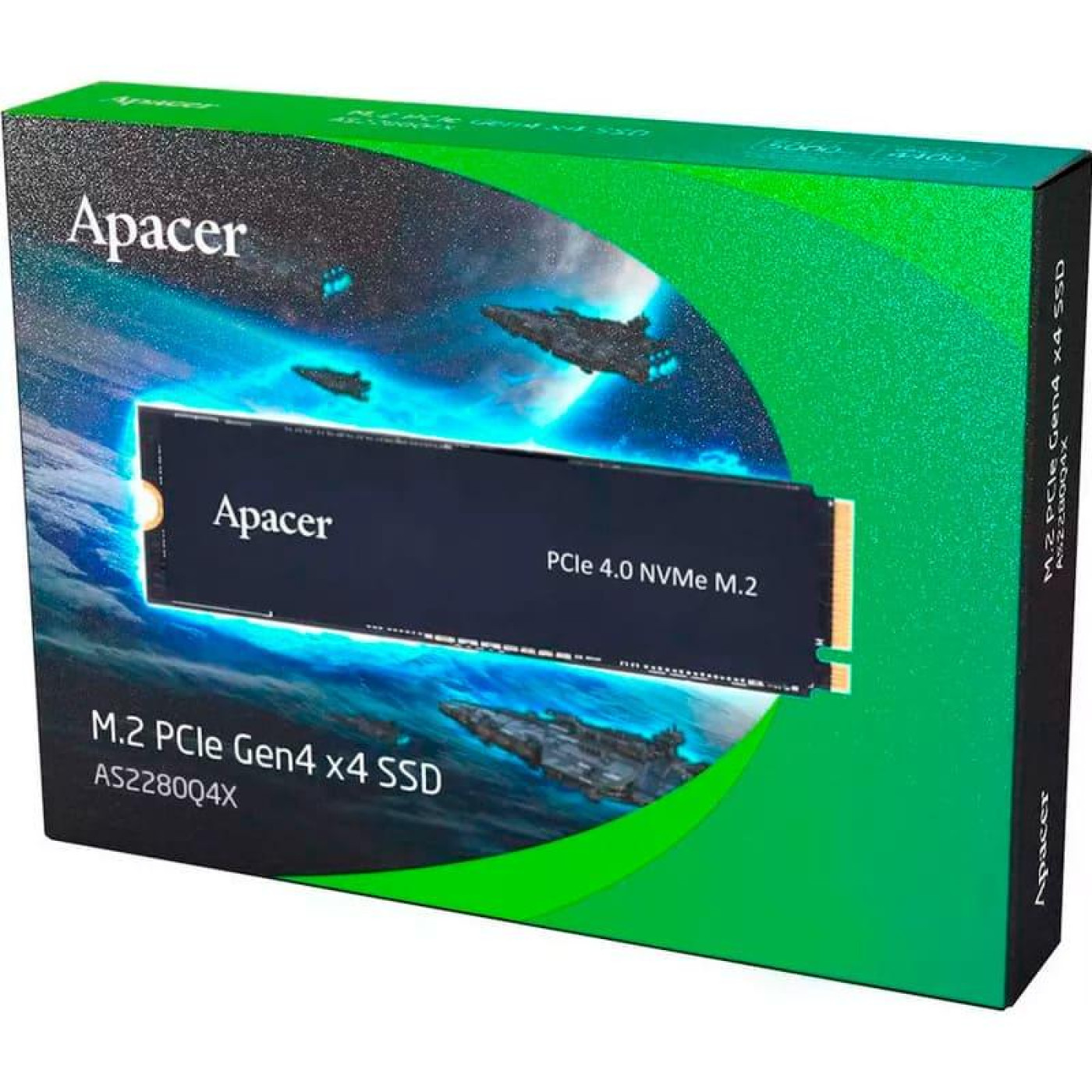 Накопичувач SSD Apacer m.2 NVMe 2TB PCIe 3.0x4 (AP2TBAS2280Q4X-1)