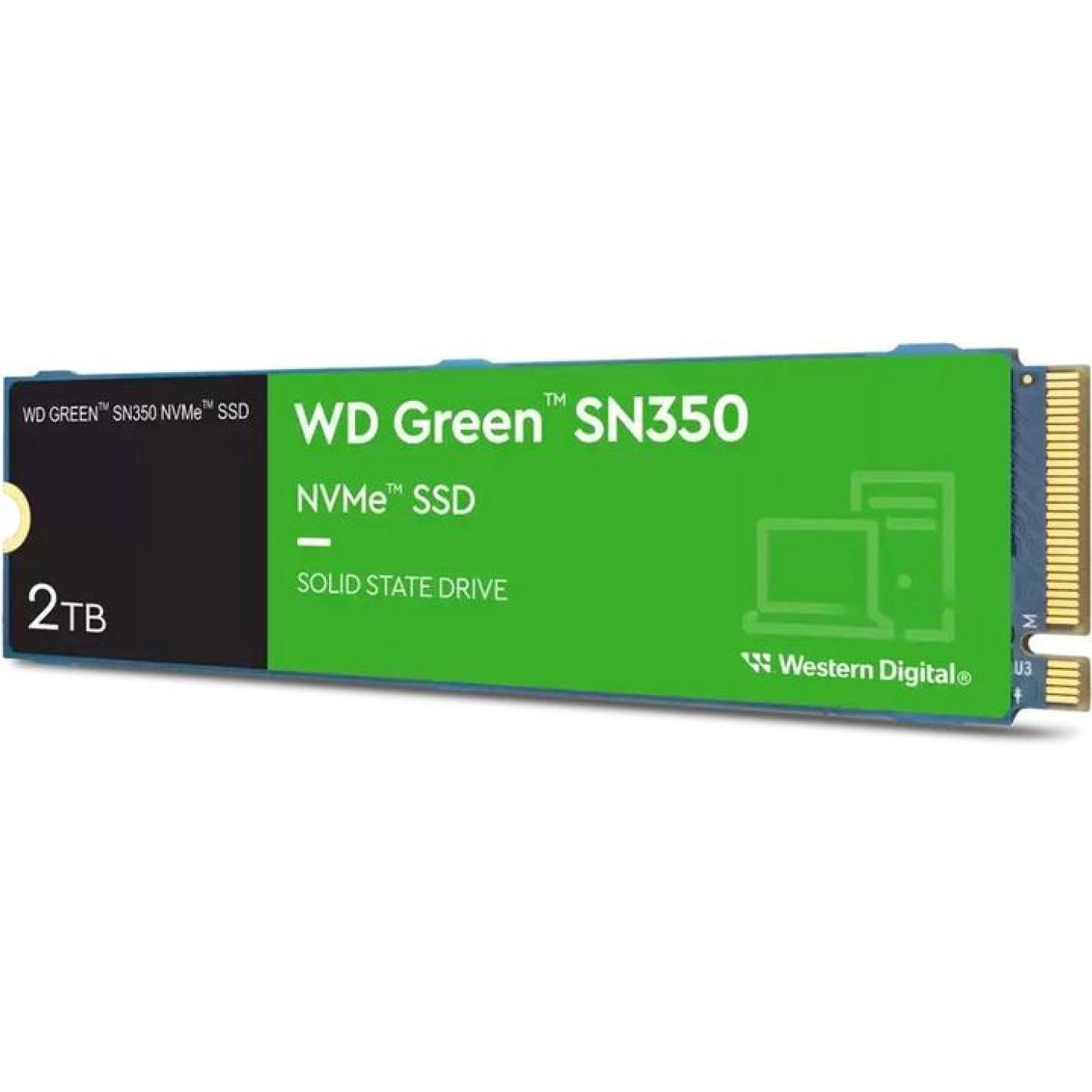 Накопичувач SSD Western Digital m.2 NVMe 2Tb Green SN350 (WDS200T3G0C)