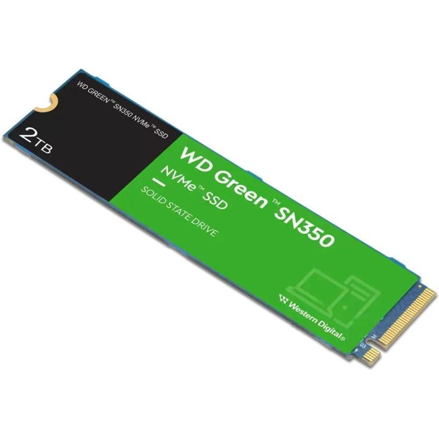 Накопичувач SSD Western Digital m.2 NVMe 2Tb Green SN350 (WDS200T3G0C)