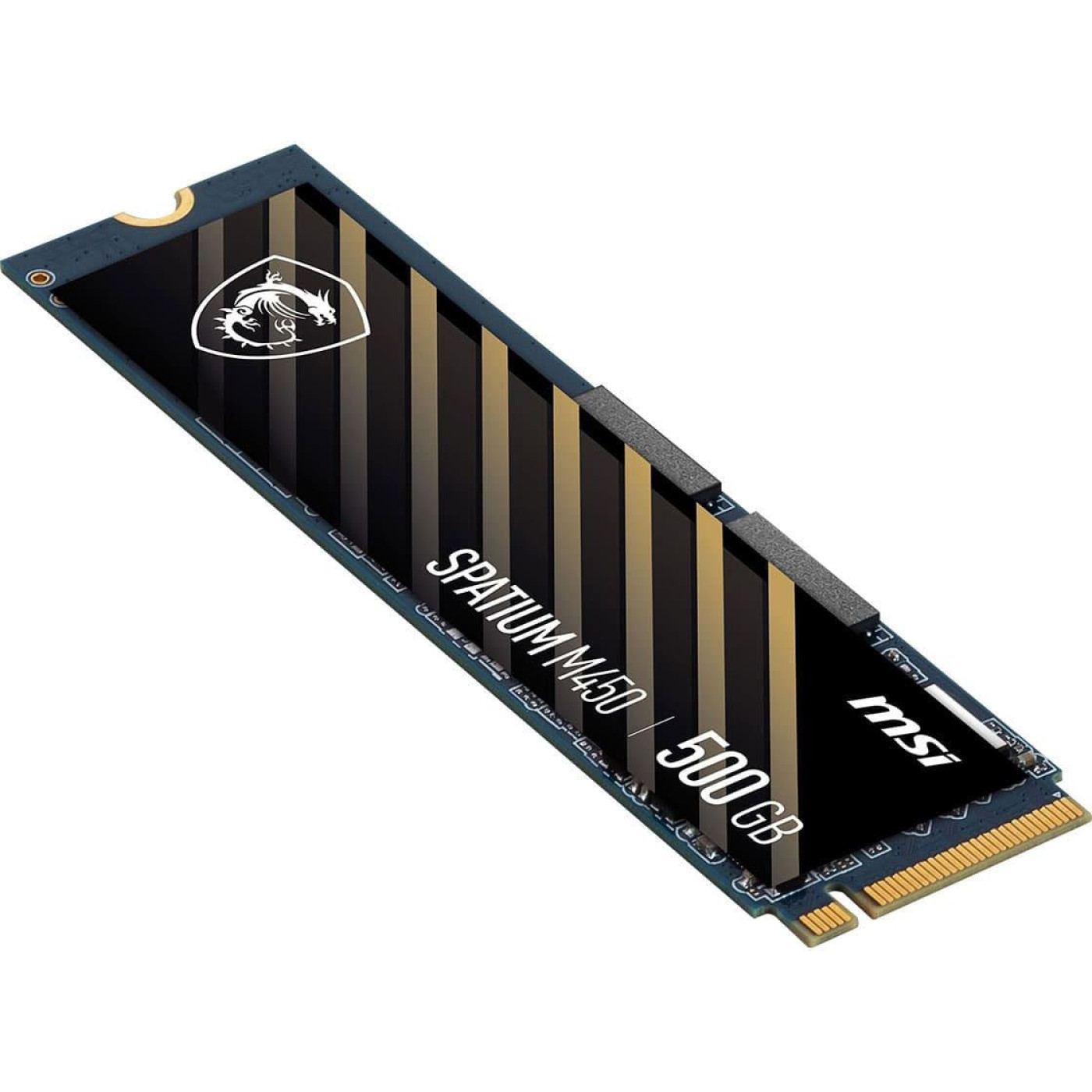 Накопичувач SSD MSI m.2 NVMe 500GB Spatium M450 V1 M.2 2280 PCIe 4.0 x4 NVMe 3D NAND TLC 512 480 (S78-440K380-P83)