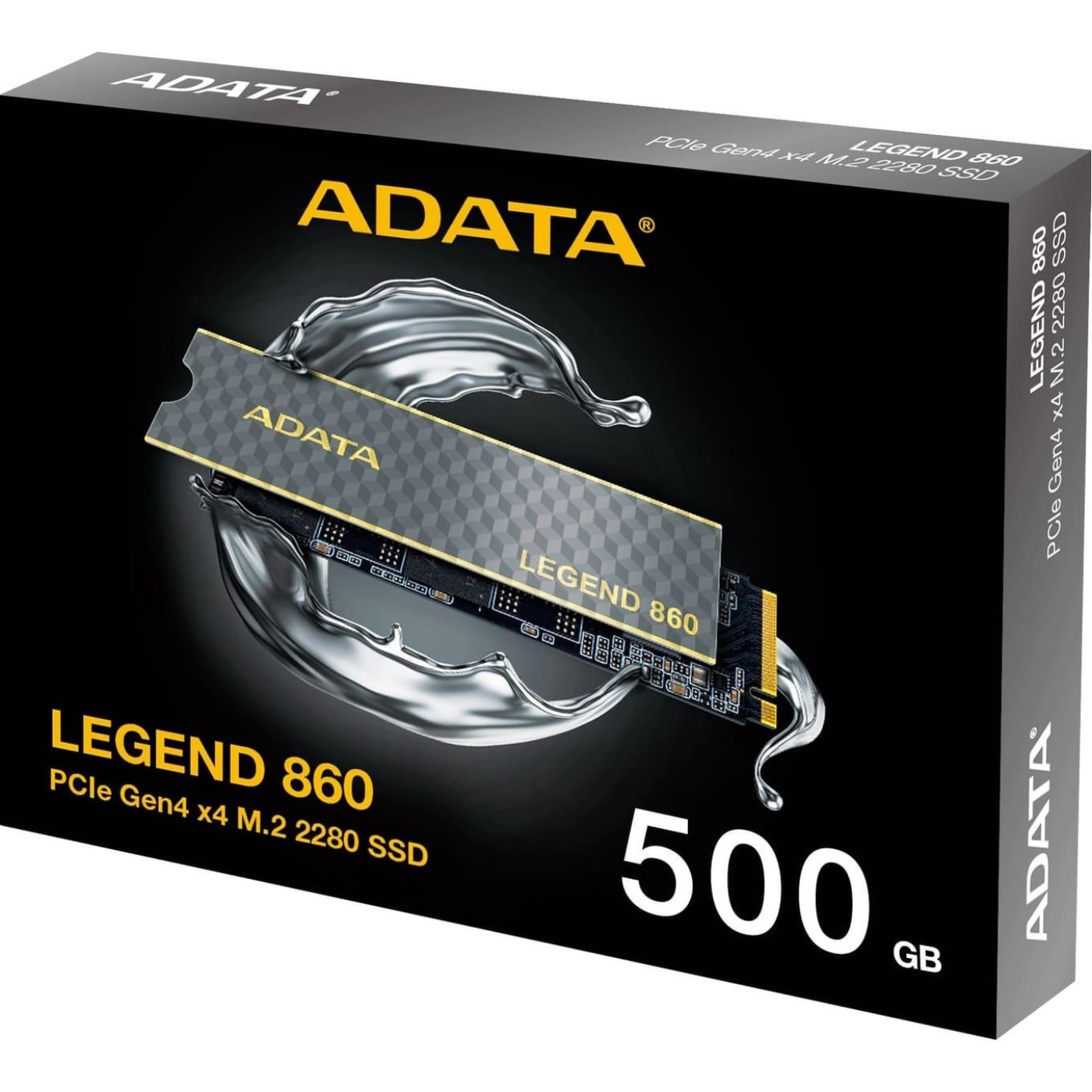 Накопитель SSD Adata m.2 NVMe 500Gb LEGEND 860 PCIe 4.0x4 480 512 (SLEG-860-500GCS)