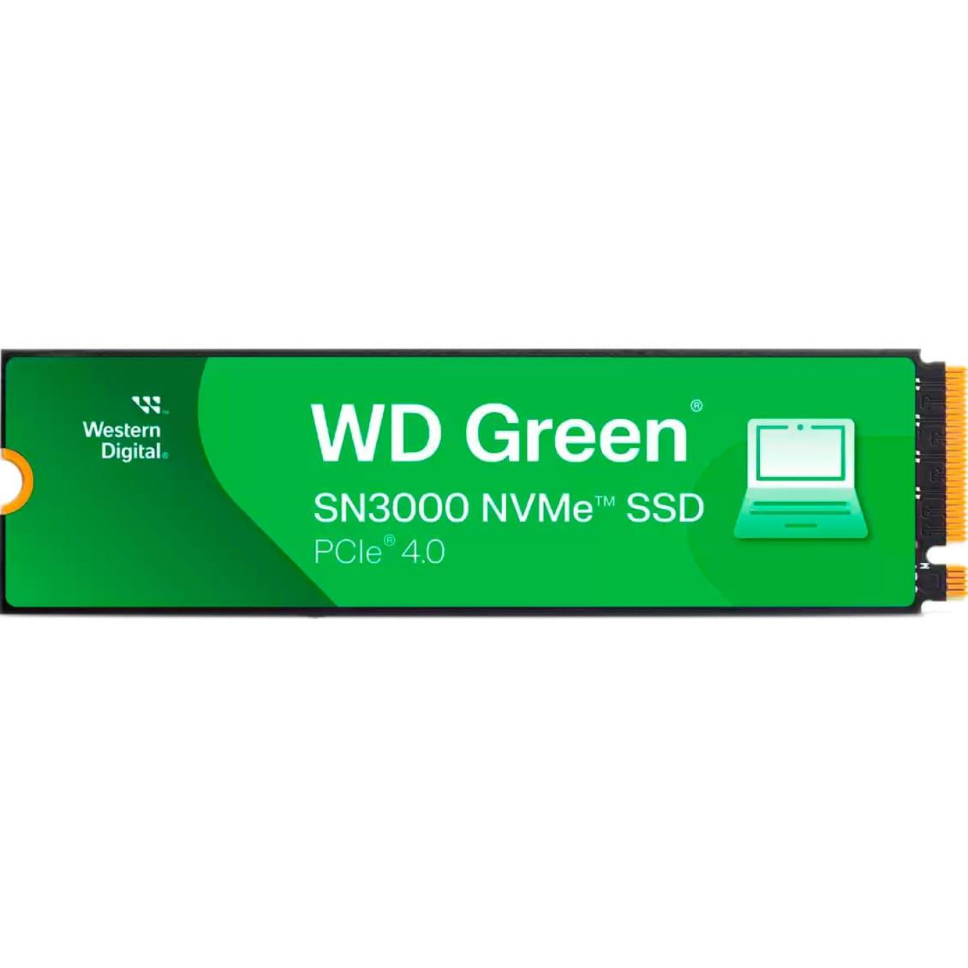Накопитель SSD Western Digital m.2 NVMe 500GB SN3000 Green PCIe 4.0 512 480 (WDS500G4G0E)