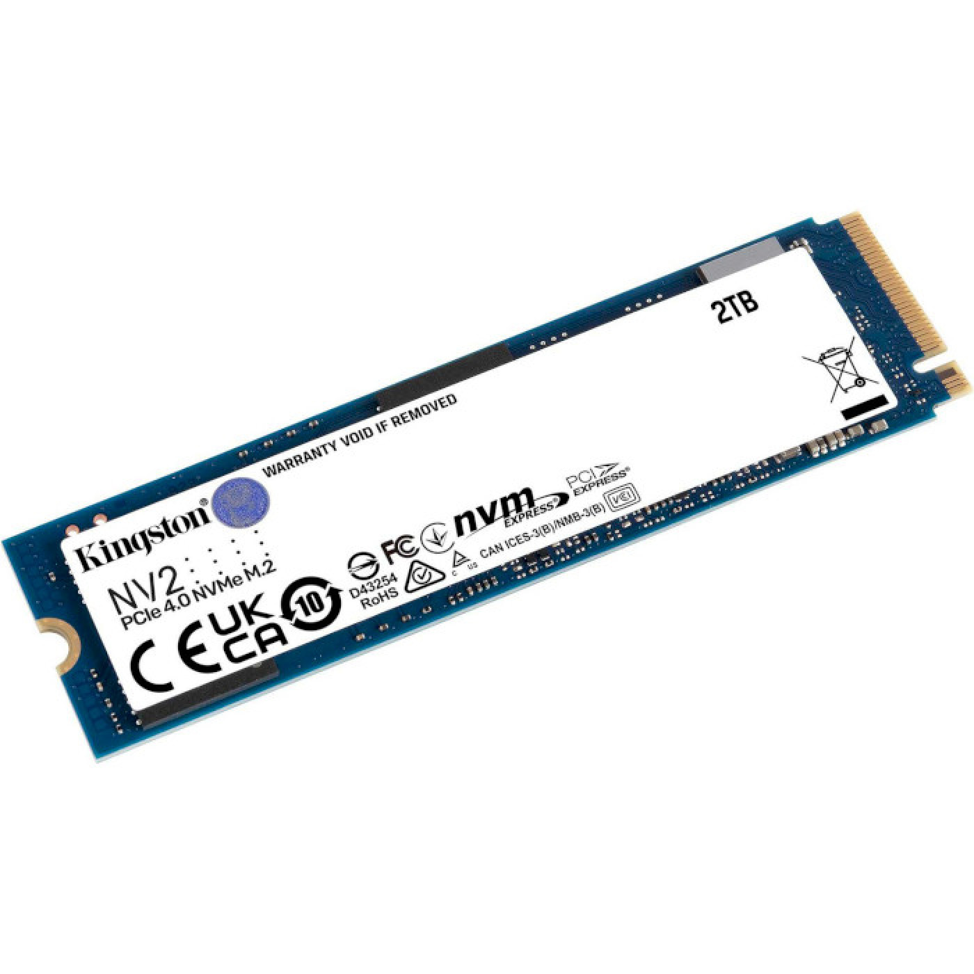 Накопитель SSD Kingston m.2 NVMe 2TB NV2 (SNV2S/2000G)
