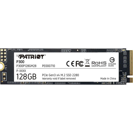 Накопичувач SSD Patriot m.2 NVMe 128Gb P300 120 (P300P128GM28)